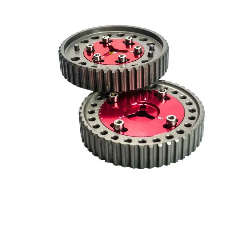 Cam Gear pulley Pair for Mazda MX-5 / MX5 BP6/BP8 NB6/8 camshaft gears red
