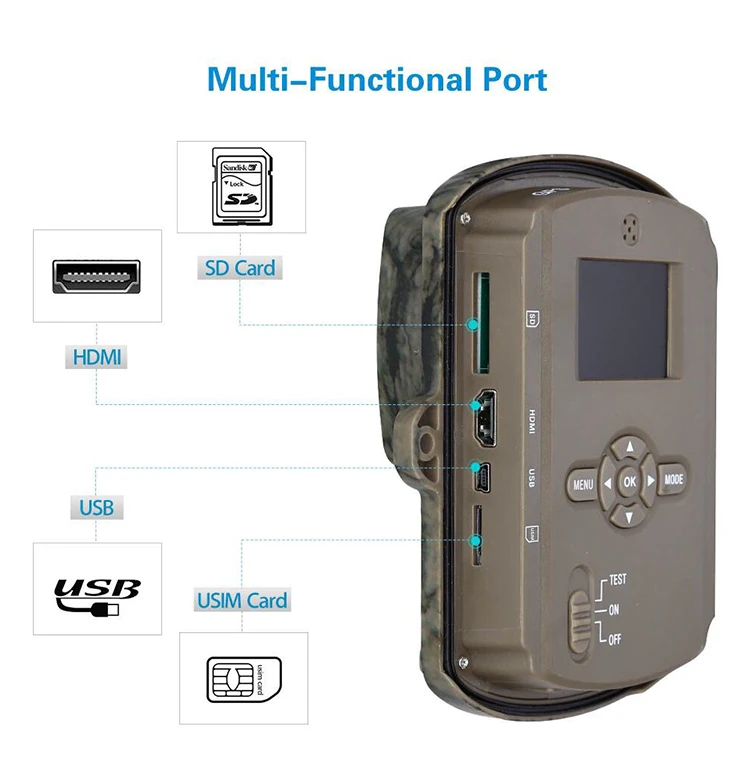 Камера видеонаблюдения BL480LP, инфракрасная камера безопасности с функцией ночного видения, 4g, для наблюдения за дикой природой, FTP/MMS/SMTP/GSM/LTE