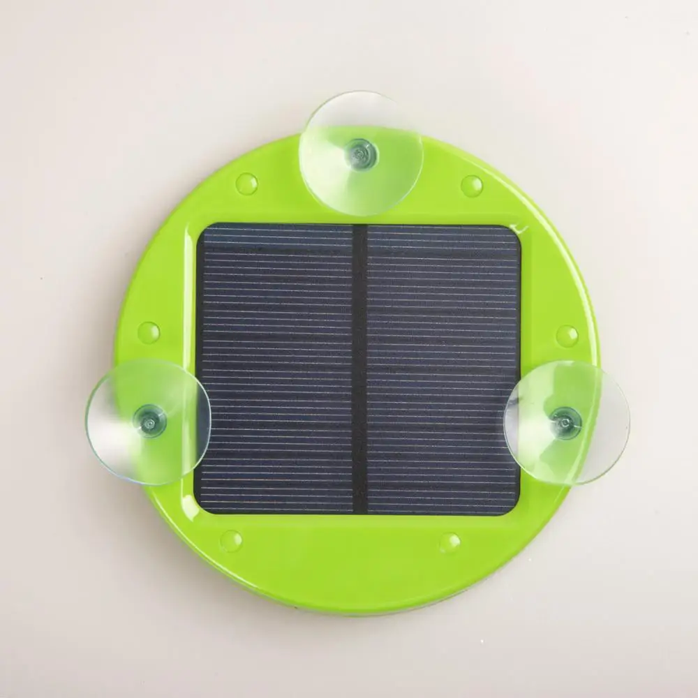 1800/2600/5200 мАч круглая присоска Стиль зарядное устройство на солнечных батареях для сотового телефона