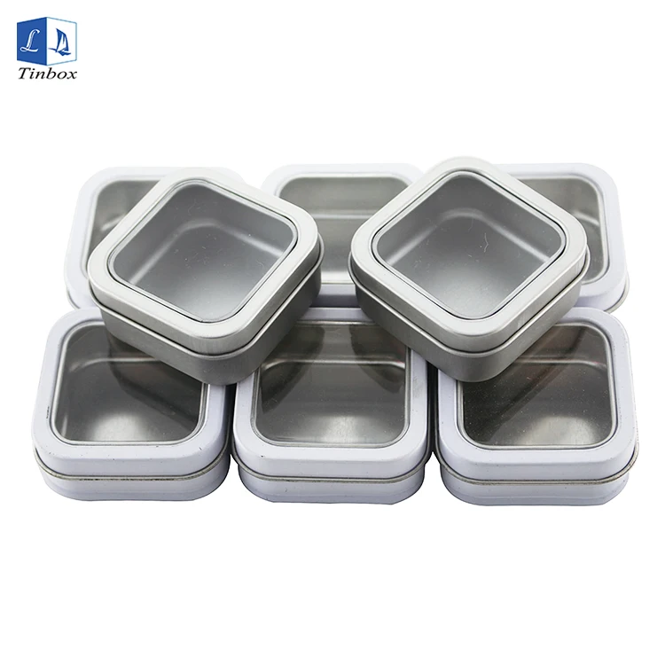 new 2019 trending product China Factory Cute Metal Small Square Tin Box