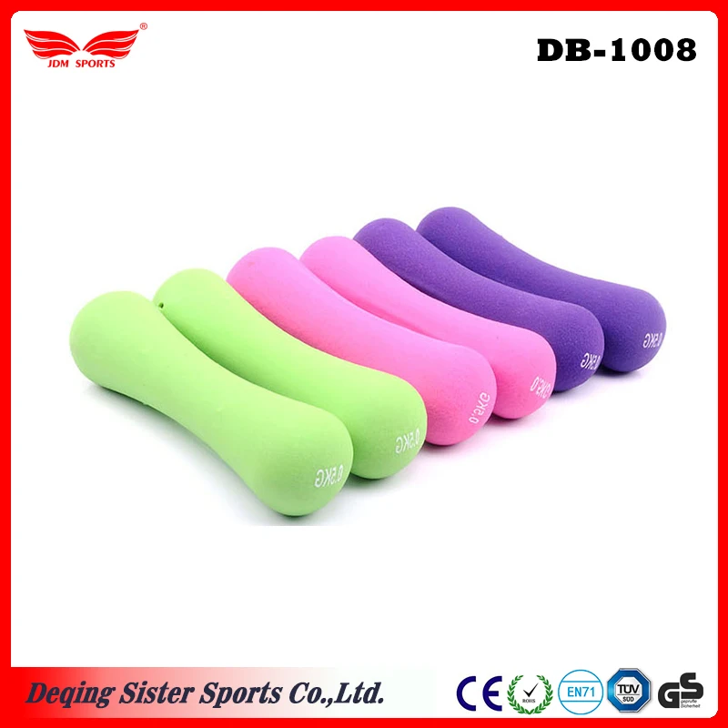 Фабрики китая оптом неопрена покрытием кости форме гантели