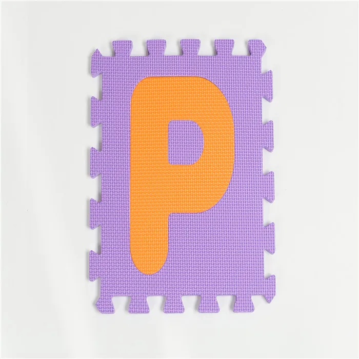 EVA FOAM Letter Puzzle