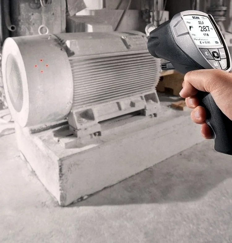 4-point-laser testo 835-T1 digital infrared IR thermometer gun part No. 0560 8351