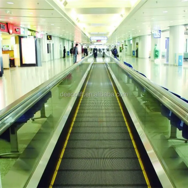Indoor outdoor commercial residential escalator moving sidewalk
