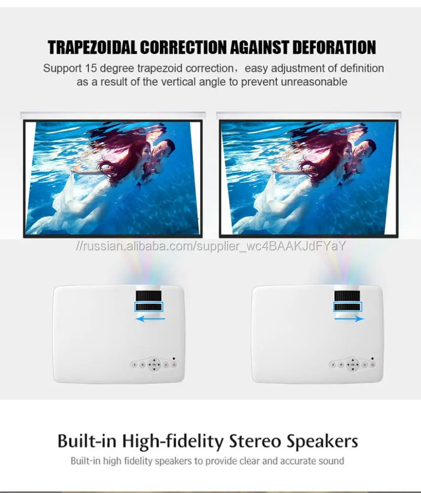 GP9 Пико 3D луч Full HD 3D светодиодный проектор