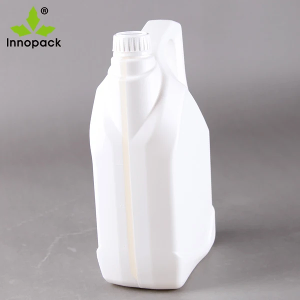 HDPE plastic 4L engine oil bottle with cap