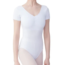 wholesale dance costumes  short-sleeved ballet dance  leotard gymnastics leotards