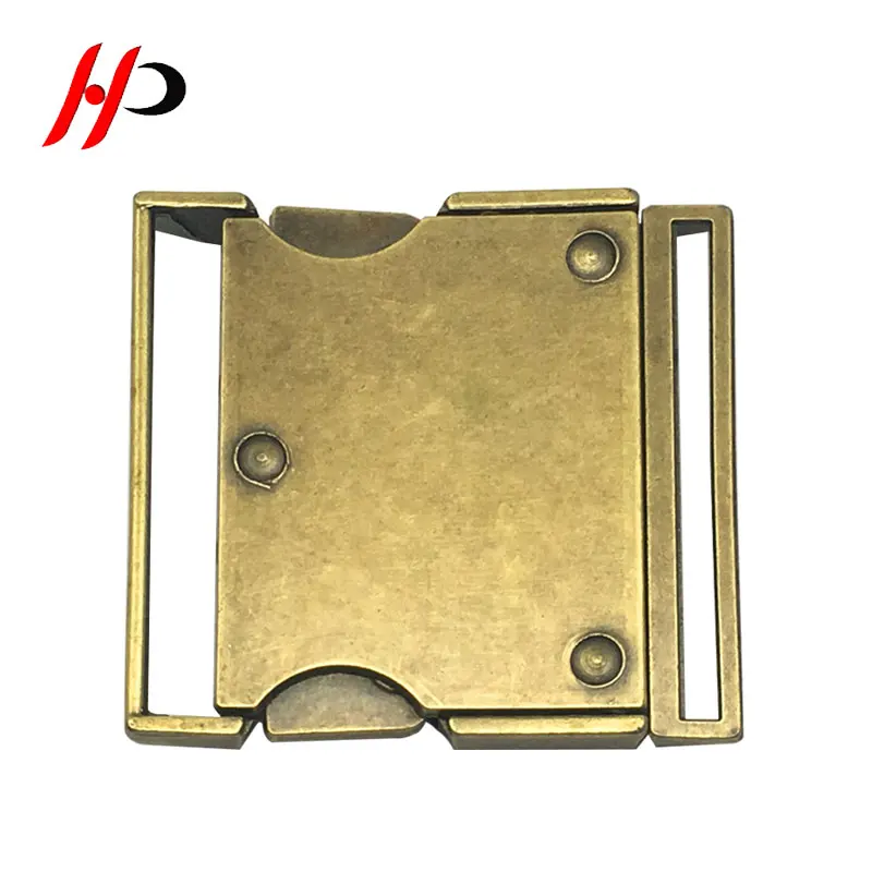
Military police vintage antique ladder lock quick 40mm release solid brass belt buckle 