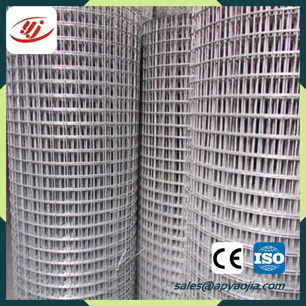 2016 2x2 galvanized welded mesh panel for bending