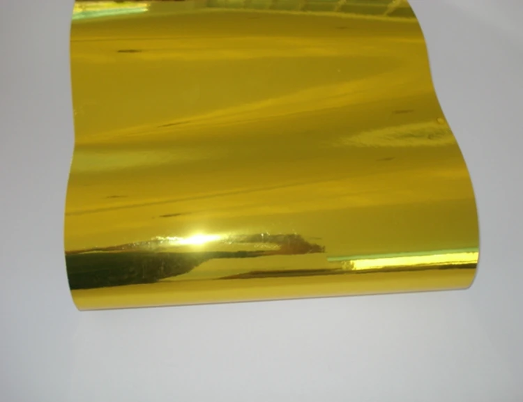 
Silver /gold Pet Metallized Film Laminated Paper For Printing And Packaging Box 
