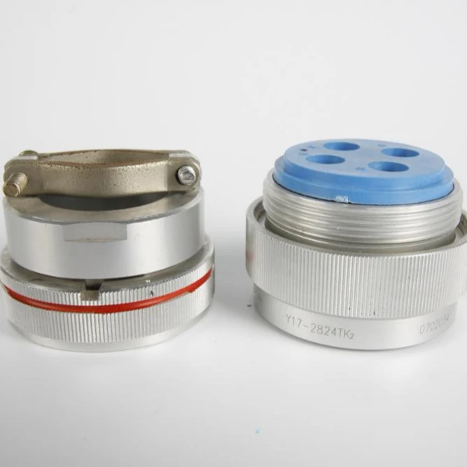 Y17-2824TK2 покрытые никелем, военный круговой разъемы от китайского поставщика