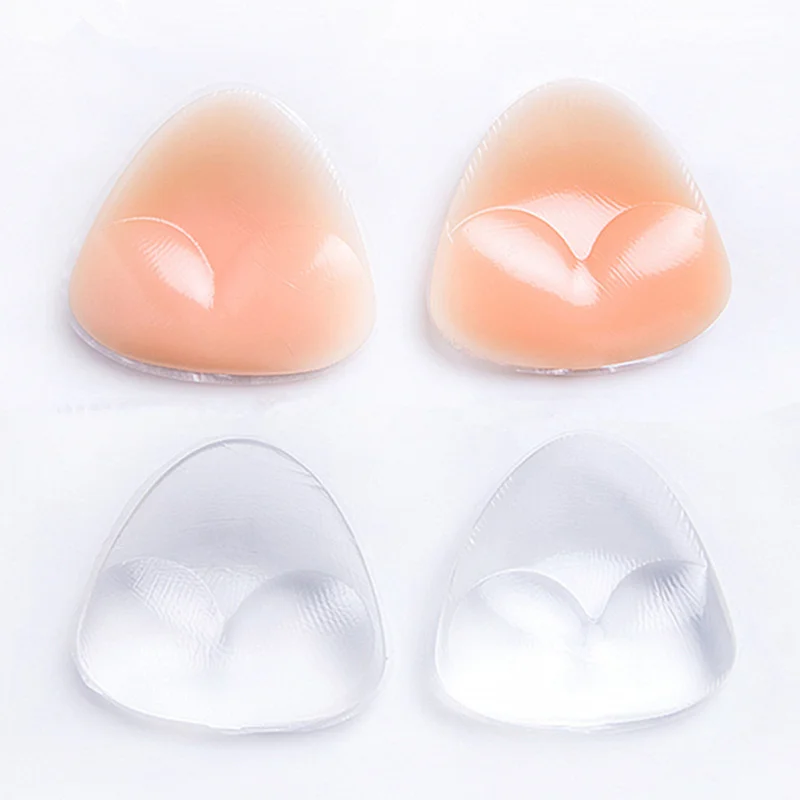 Hot selling silicone nipple bra inserts silicone push-up breast pad for women