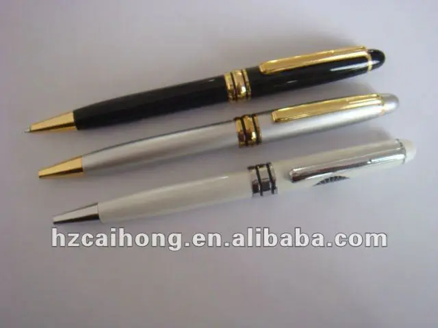 2012 новое прибытие металл шариковая ручка с ch-6556