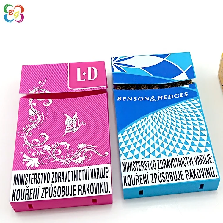 Рекламные подарки, прочная силиконовая коробка для сигарет с принтом