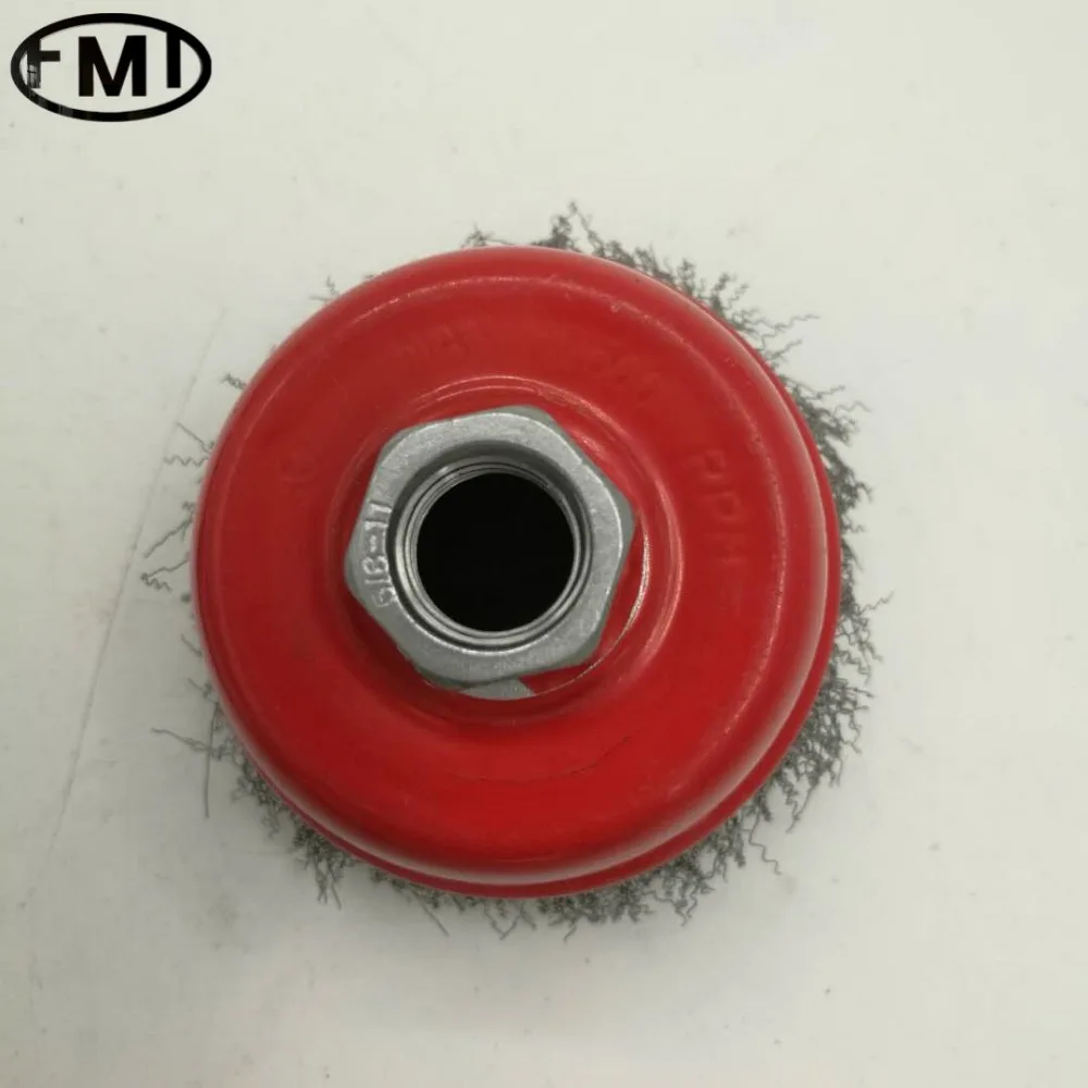 FMT twisted wire brush twisted bowl wire brush