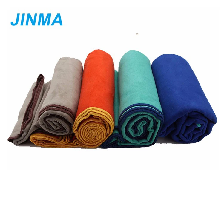 
Hot selling cheap custom quick dry travel towel microfiber suede fabric,microfibre travel towel 