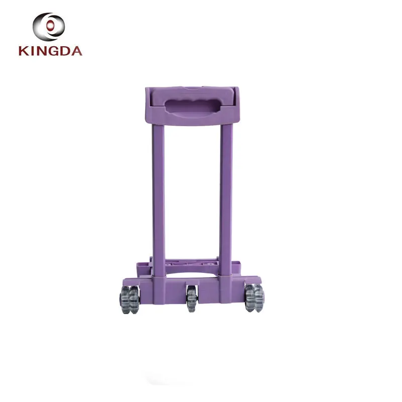 2016 пластиковая телескопическая ручка тележки колеса пластиковые