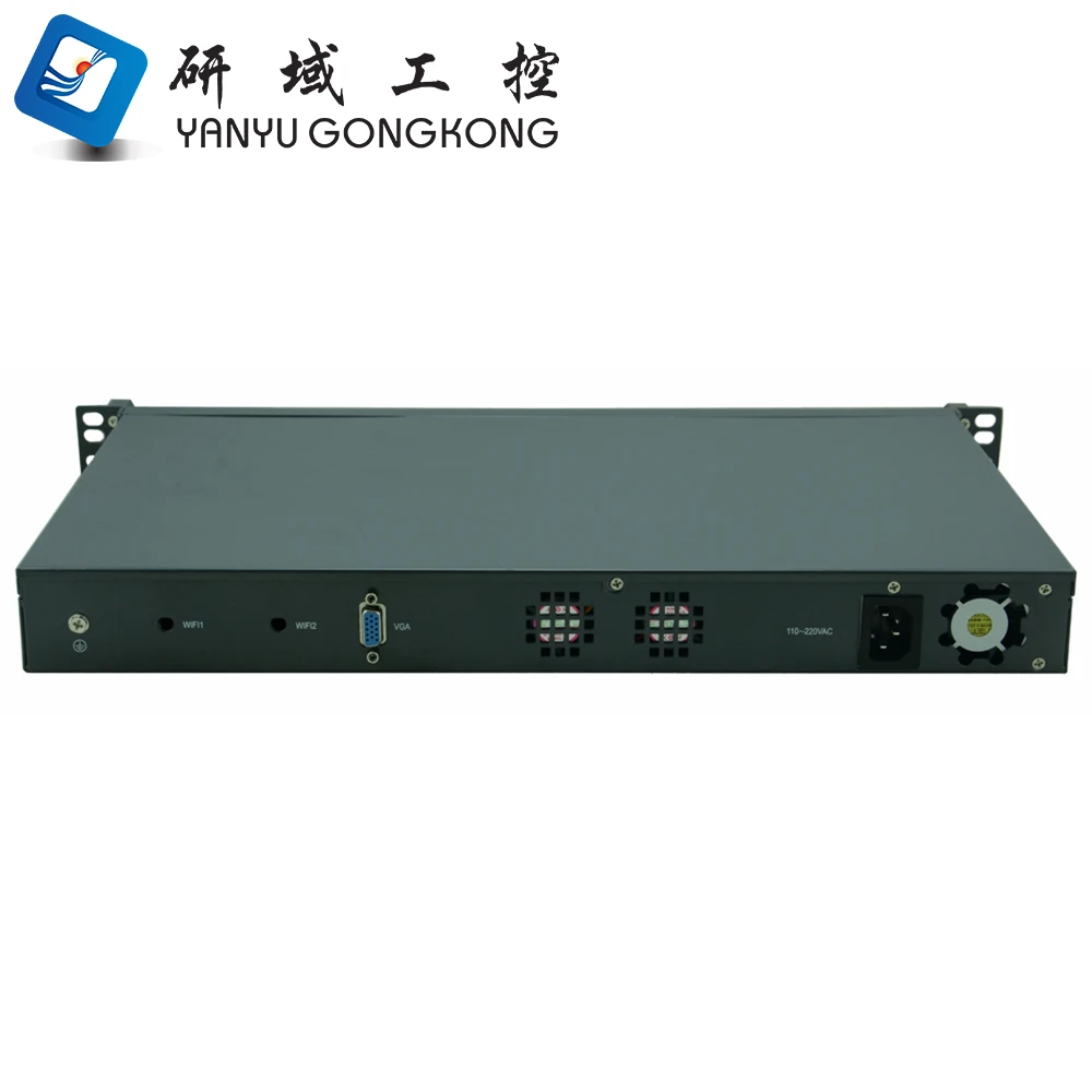 R670Z LGA1155 1U WiFi VGA 6 LAN Network Server Firewall pfSense Appliance