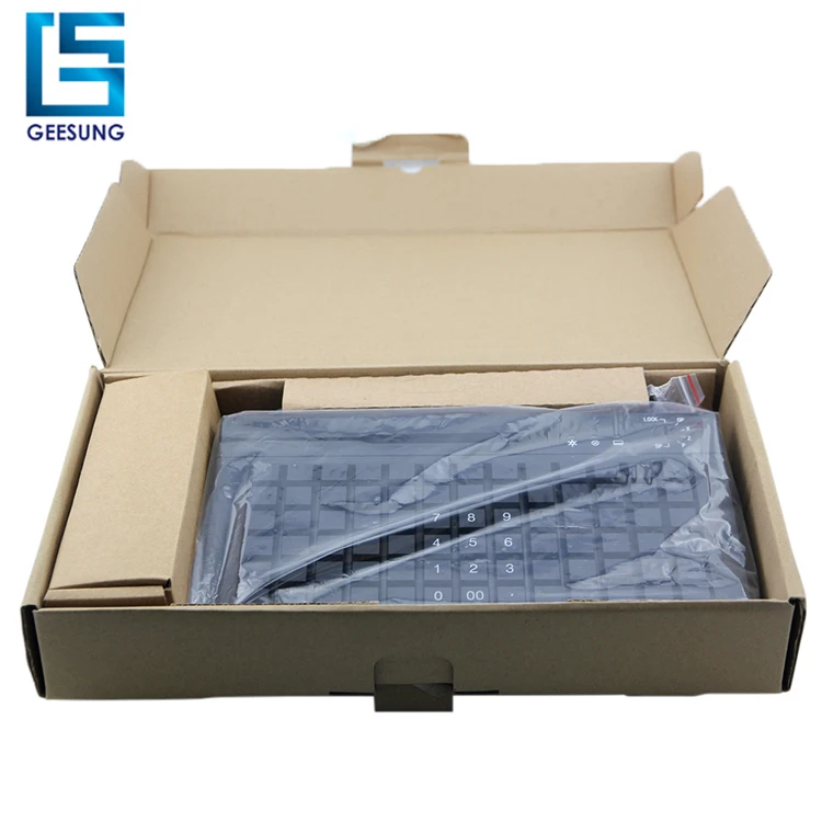 All in one 3 locks pos system programmable wired/wireless keyboard