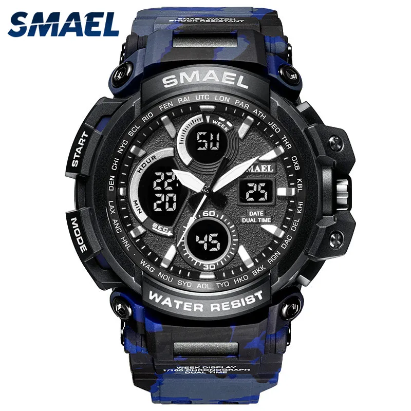 SMAEL Relojes 1708MC analog watch mens sports watch