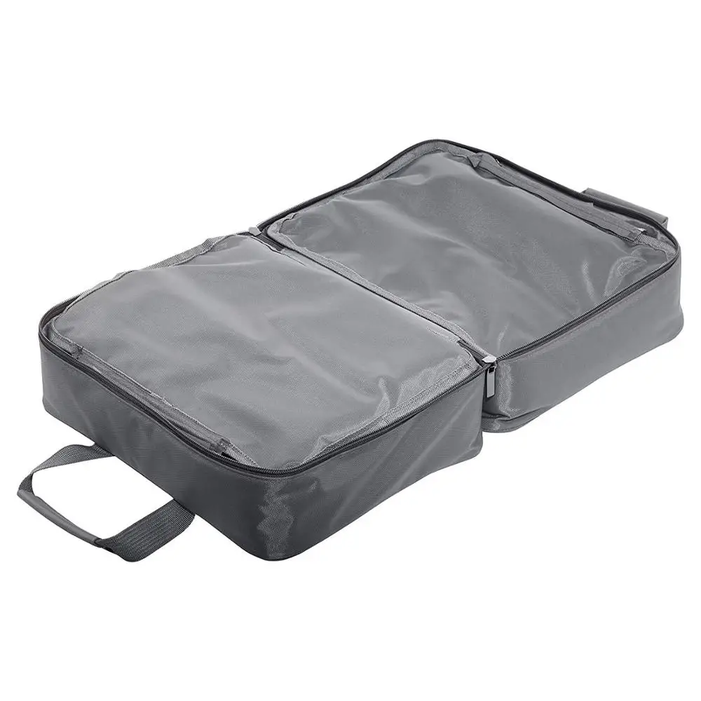 Wholesale 4 Sections Makeup Cosmetic Bag Custom Toiletry Bag With Removable Pouch