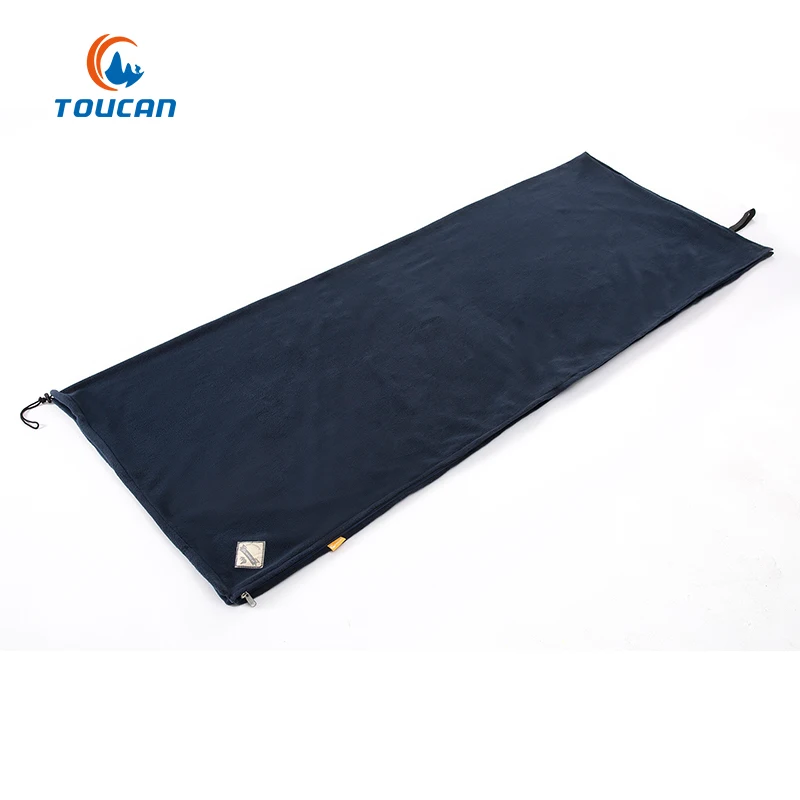 Adult Soft Portable Fleece Sleeping Bag Liner Manufacturer