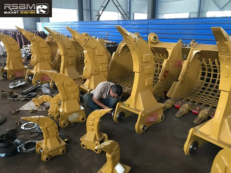 DX excavator 20ton rock bucket ripper