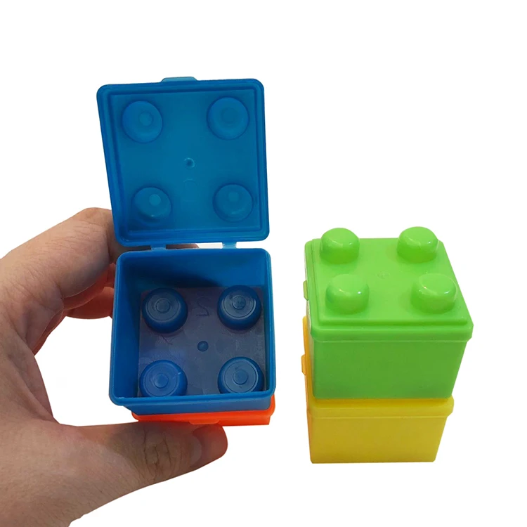 Building Block Empty Container Candy Sweet Holder Toys