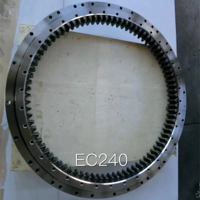 EC240 Excavator Parts Swing Ring Gear Volvo EC240B Slewing Bearing