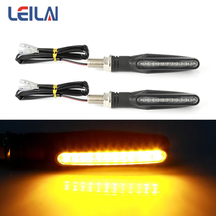 Motorcycle Spare Parts Accessories 12V LED Turn Signal Indicators DRL Light For Motorcycle