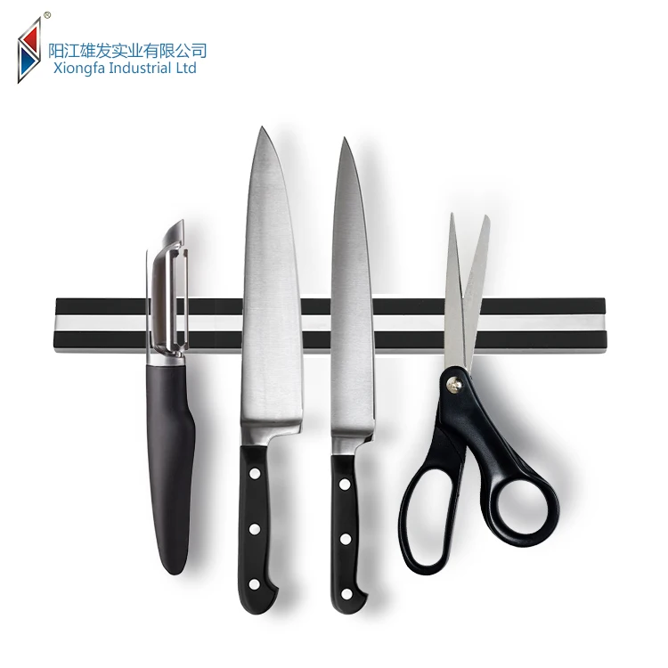 14 Inch Safe Stainless Steel Magnetic Knife Bar Magnetic Knife Holder with ABS Plating
