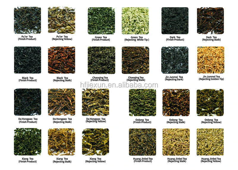 
Intelligent Used Tea Color Sorter Tea Sorting Machines 