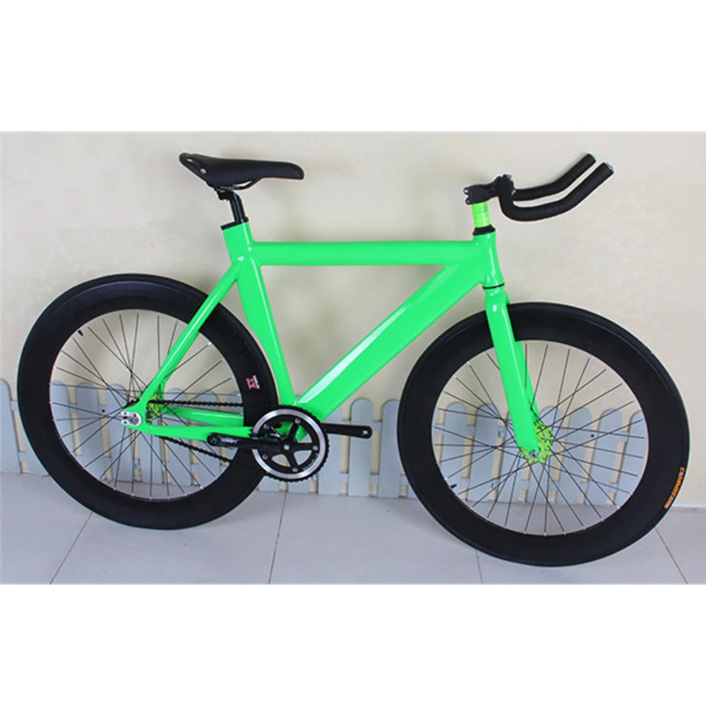 
2019 China shining popular Fixed Gear Bike 700C Fixie frame Aluminum rim Bike 