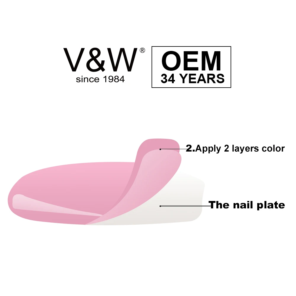 
VW ODM/OEM peel off one step gel 