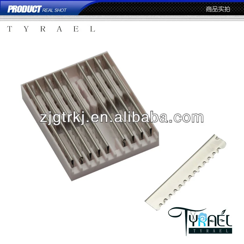 
Stainless Steel single edge disposable Hair razor blades B-01 