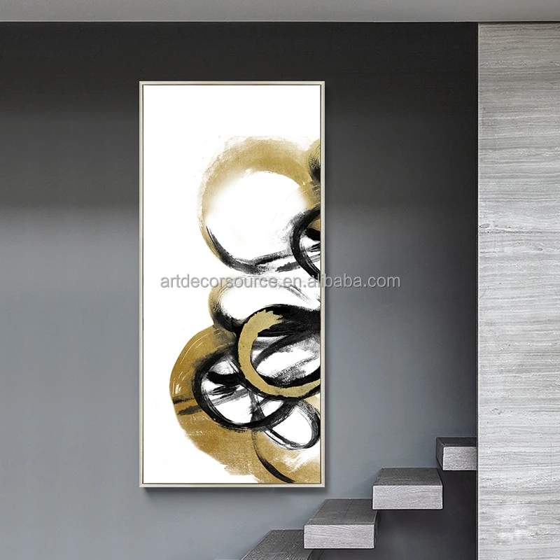 Modern Minimalist Wall Art Handmade Abstract Oil Painting