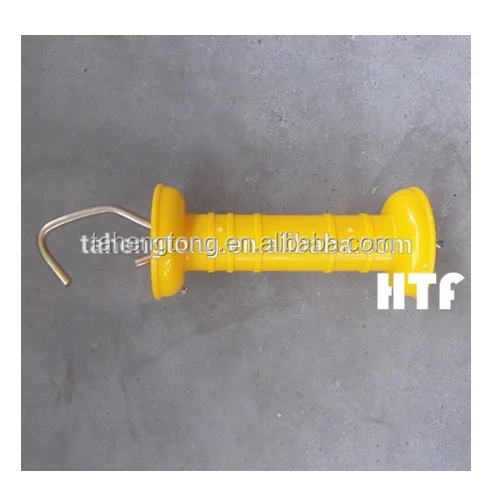 Gate Handle for temporary electric fence (black,yellow and red)