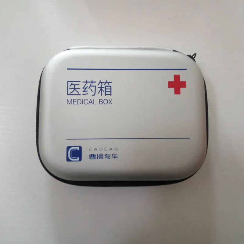 Promotional Outdoor Waterproof Emergency eva First Aid kit Case bag with zipper