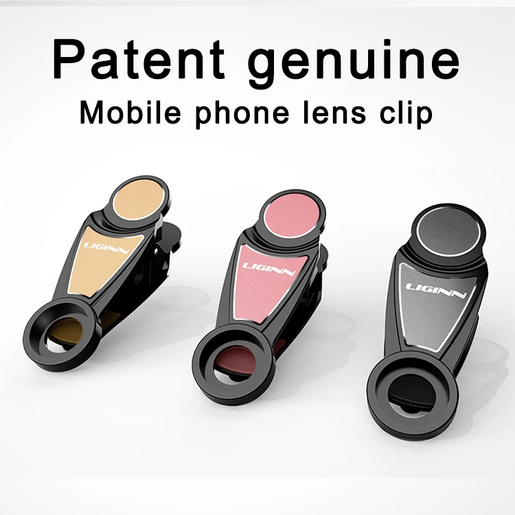 LIGINN 2018 hot selling items 2 in 1mobile phone camera Professional HD super Wide Angle Macro Lens for iphone