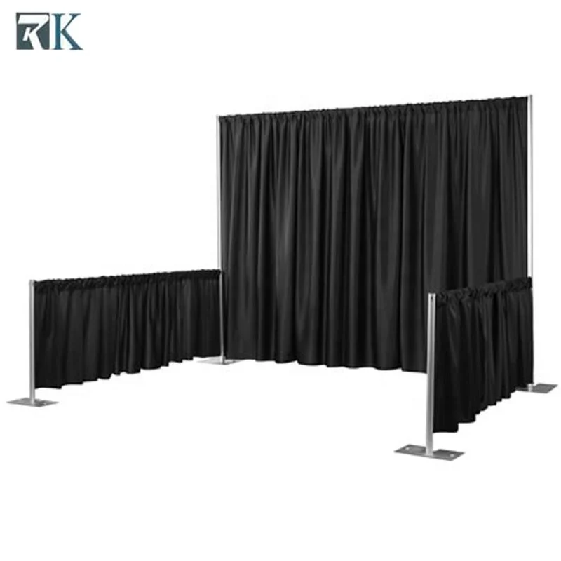 portable exhibition display trade show tent photo booth room divider pipe and drape