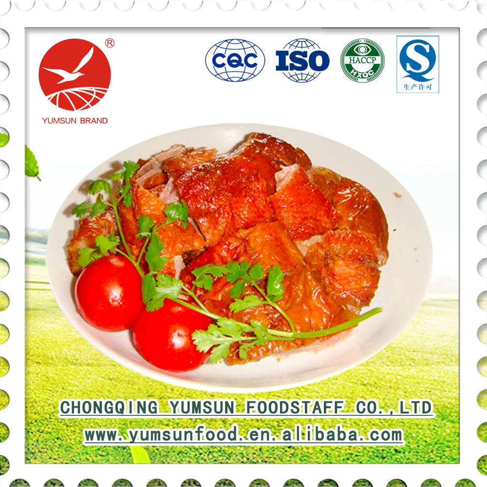 
Canned Roasted goose food 