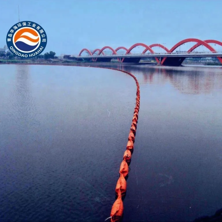 Плавающий ПВХ масляный бум