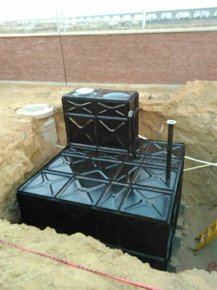GSC BDF Underground Tank Rain Water Stainless Steel and Galvanized Combination Rain Water Tank Underground Price