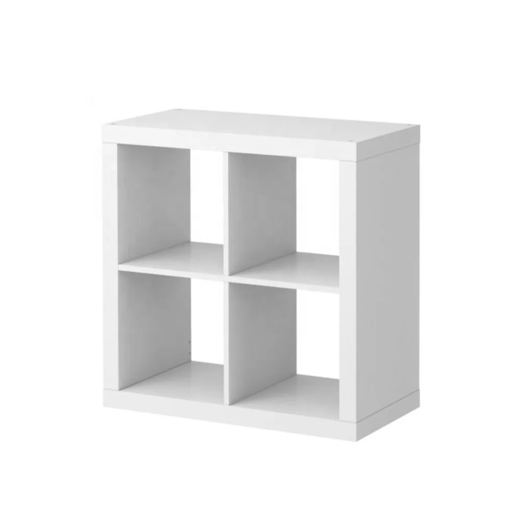 
 Популярная Мягкая Белая детская книжная полка с 4 кубиками  