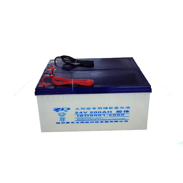 
High quality cheap weatherproof 24v 200ah / 120 ah solar battery 
