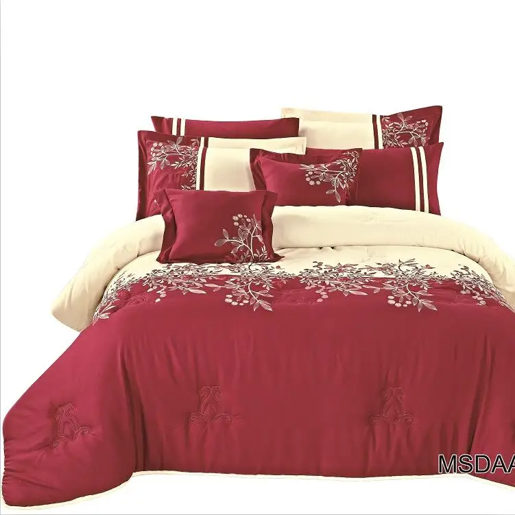 KOSMOS Bedding Embroidery Lace Home Wholesale Bedding bed linen comforter