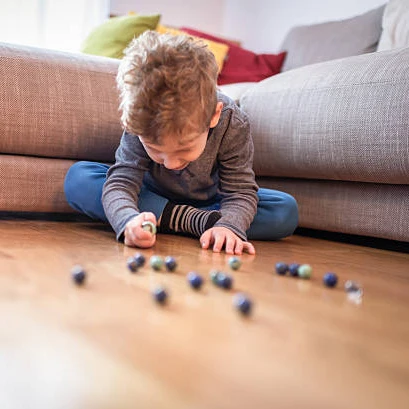 Beautiful in colors play glass marbles for children toy