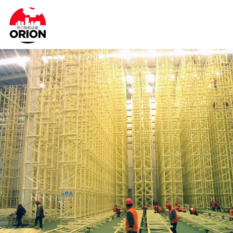 Automated Retrieval Semi-automated Pallet Shuttle Racking