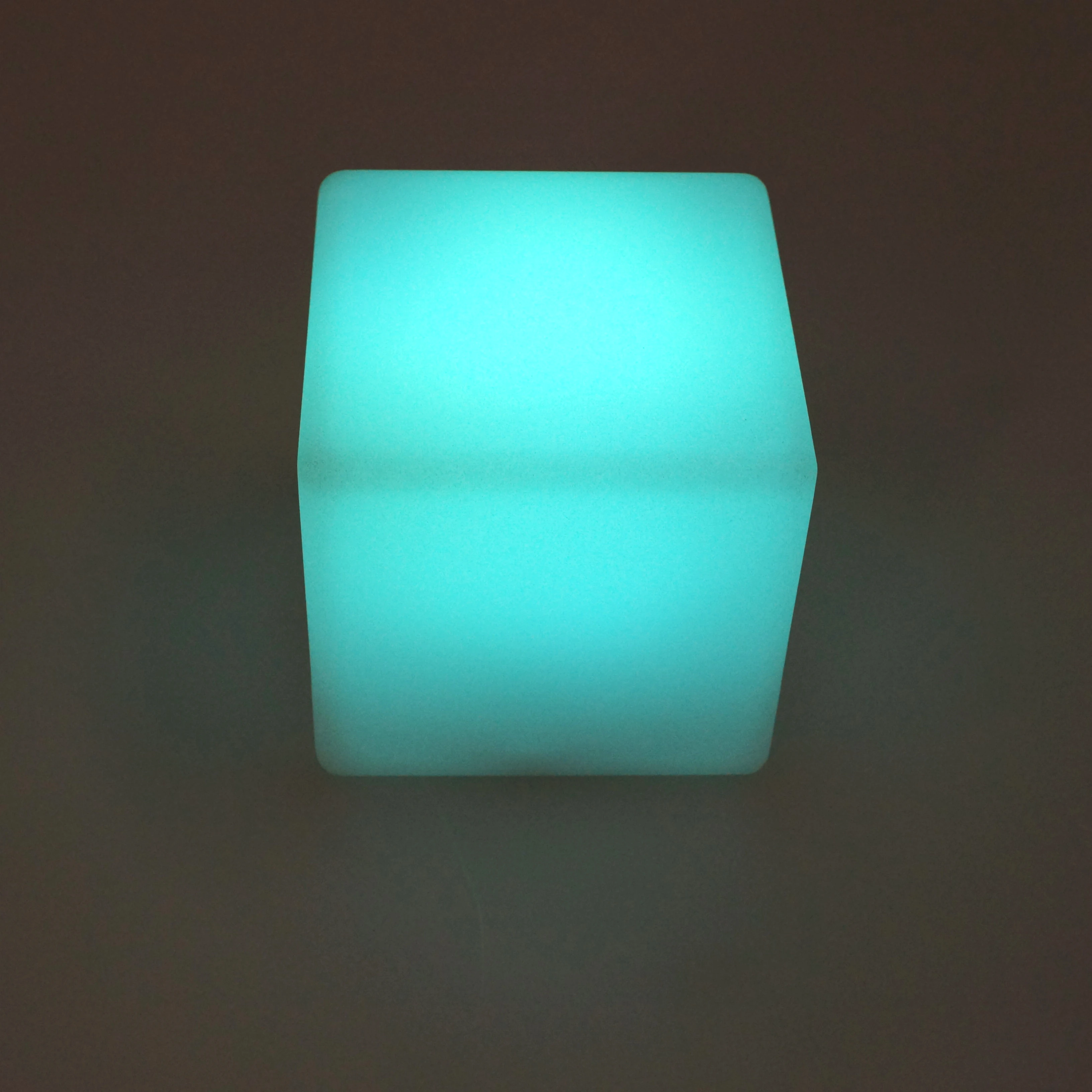 10x10x10cm rgb led cube lamp rechargeable mini cube led light