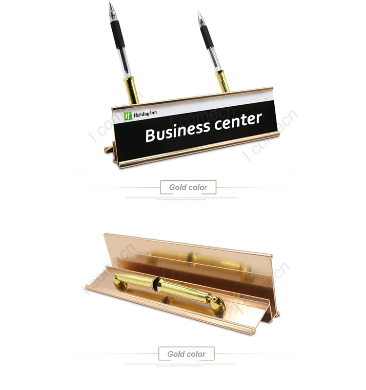 Best price L shape Metal Free Standing Desk Label Sign Holder